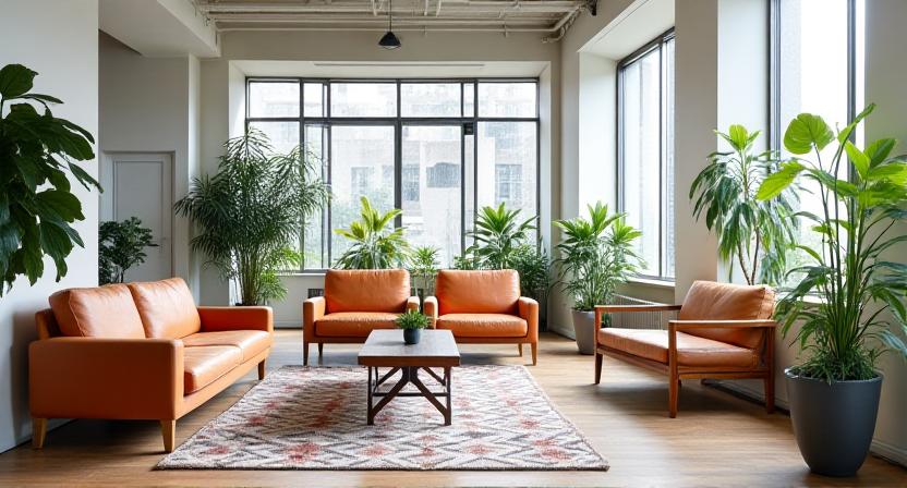 Desain Kantor Komersial Chic - Aksara Ruang